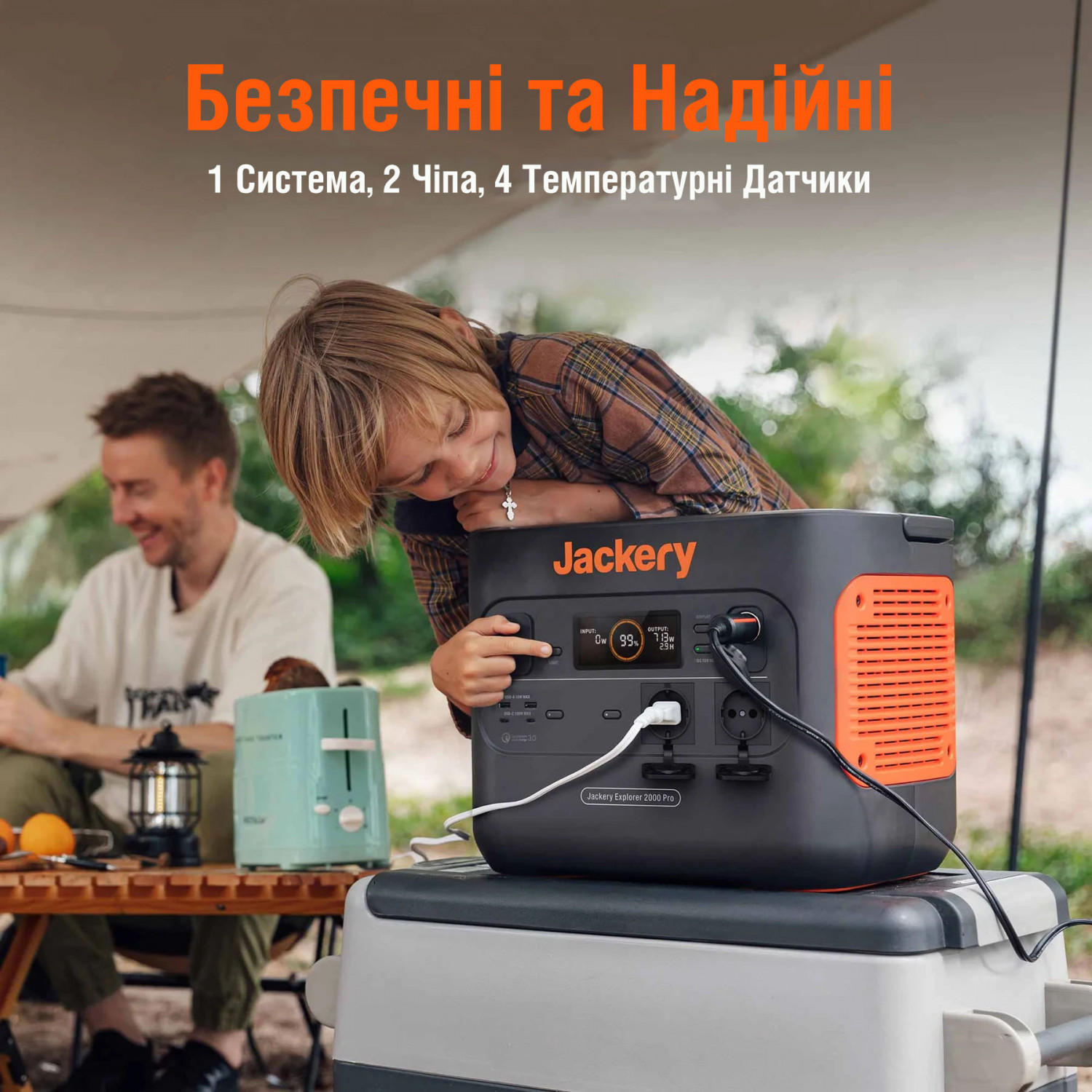 Портативна зарядна станція Jackery 2000 PRO