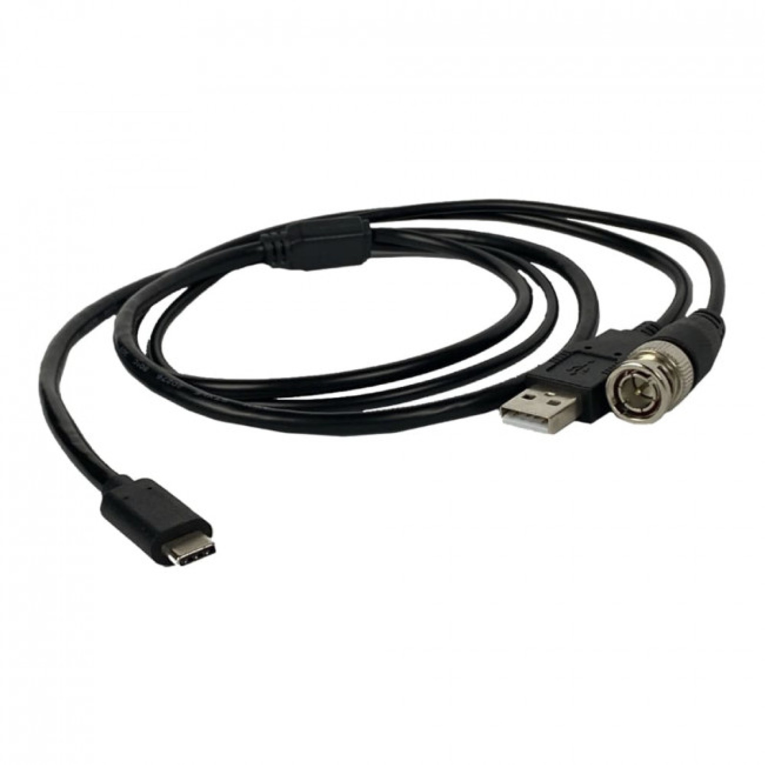 Кабель для вывода аналогового изображения с монокуляров AGM BNC + USB - Type C 1м
