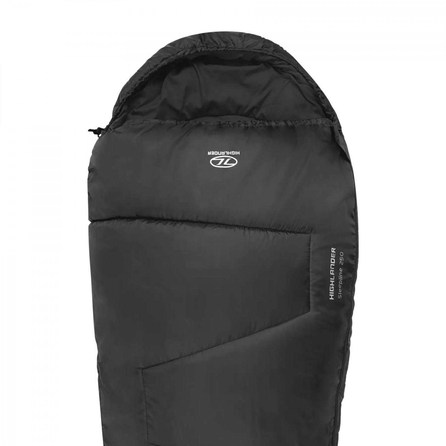 Спальный мешок Highlander Sleepline 250 Mummy/+5°C Charcoal Left