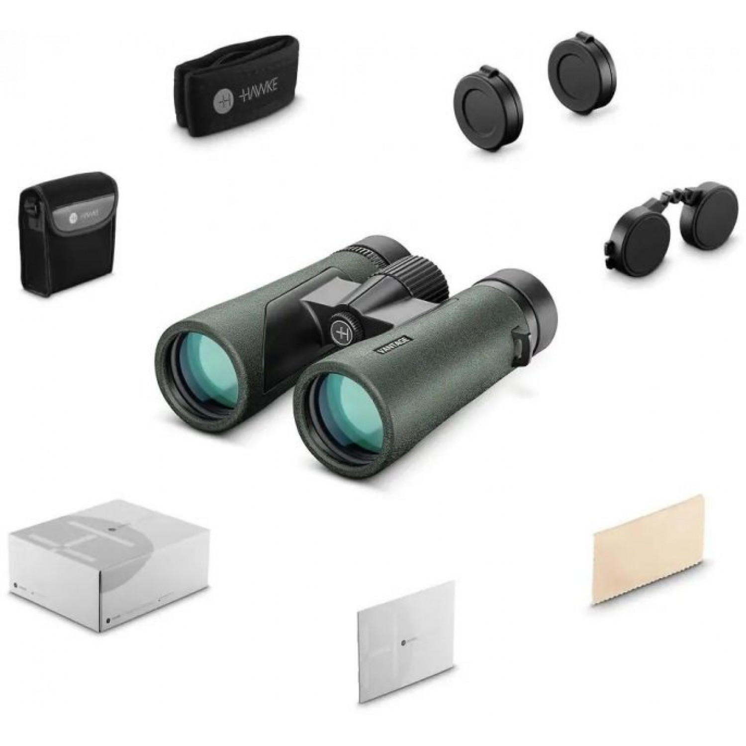 Бинокль Hawke Vantage 10x42 WP Green