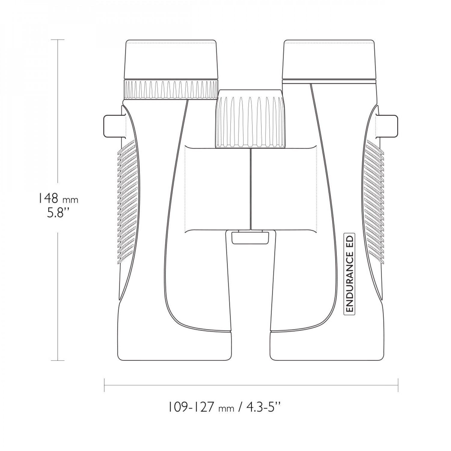 Бинокль Hawke Endurance Top Hinge ED 8x42 Green