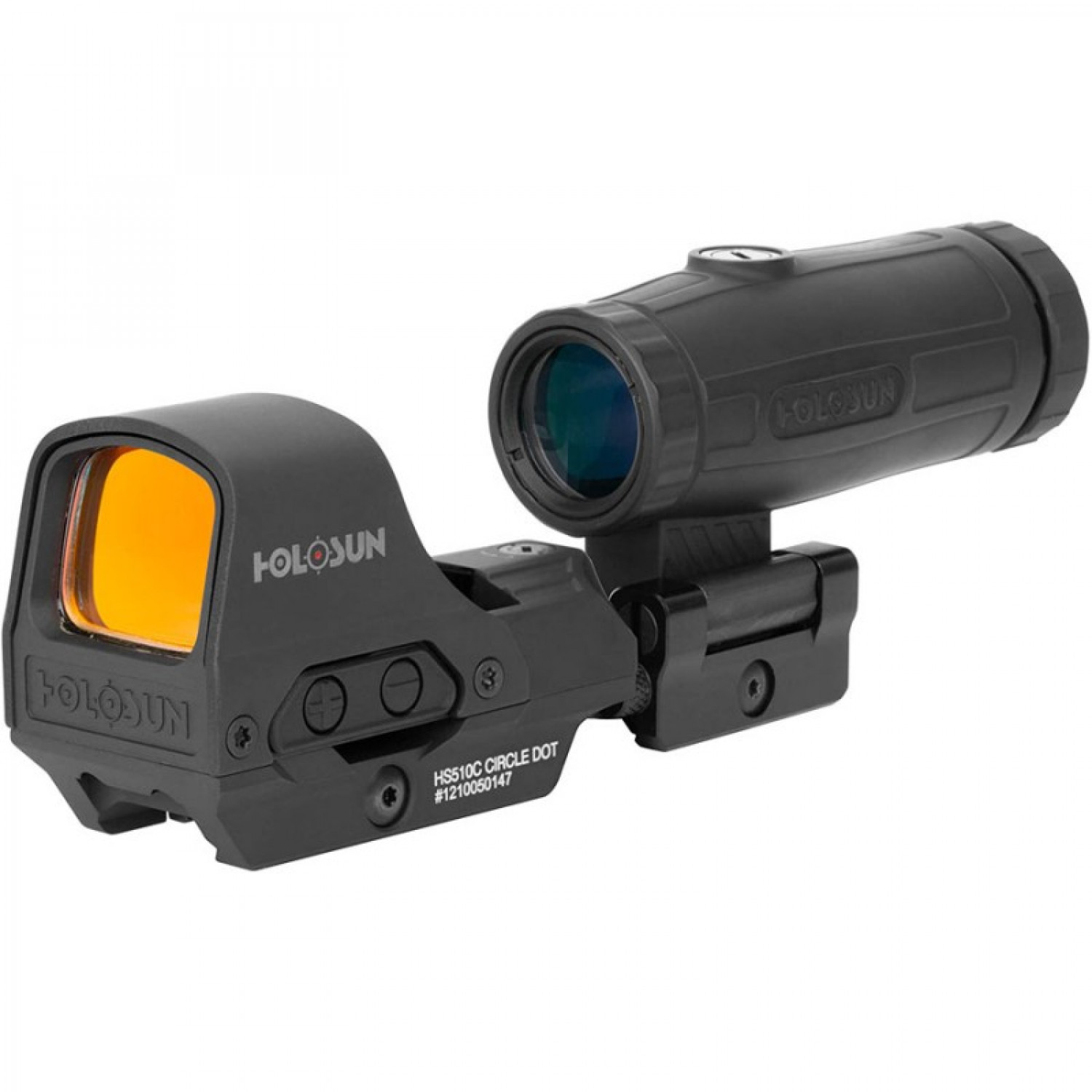 Коллиматорный прицел HOLOSUN HS510C и увеличитель HM3X (Combo Set)