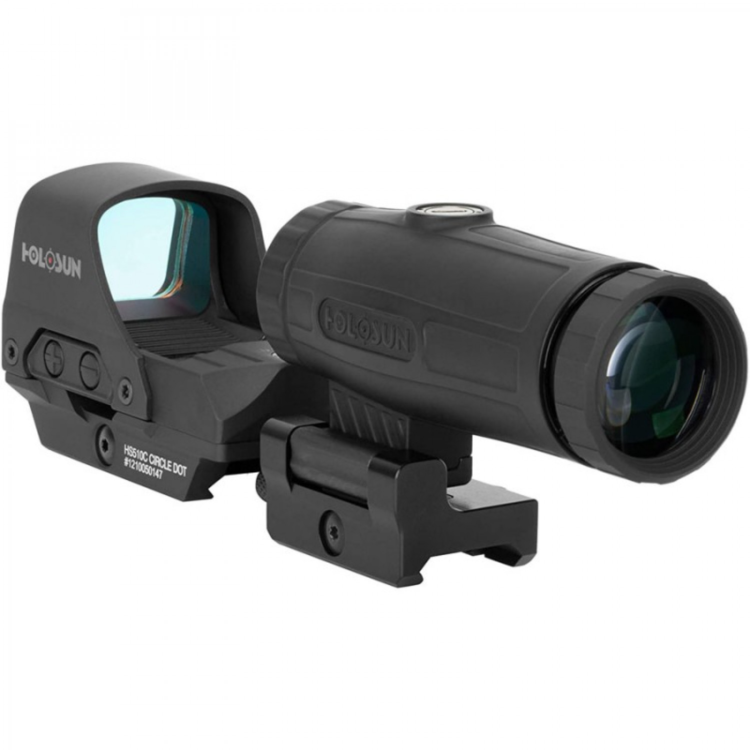 Коллиматорный прицел HOLOSUN HS510C и увеличитель HM3X (Combo Set)