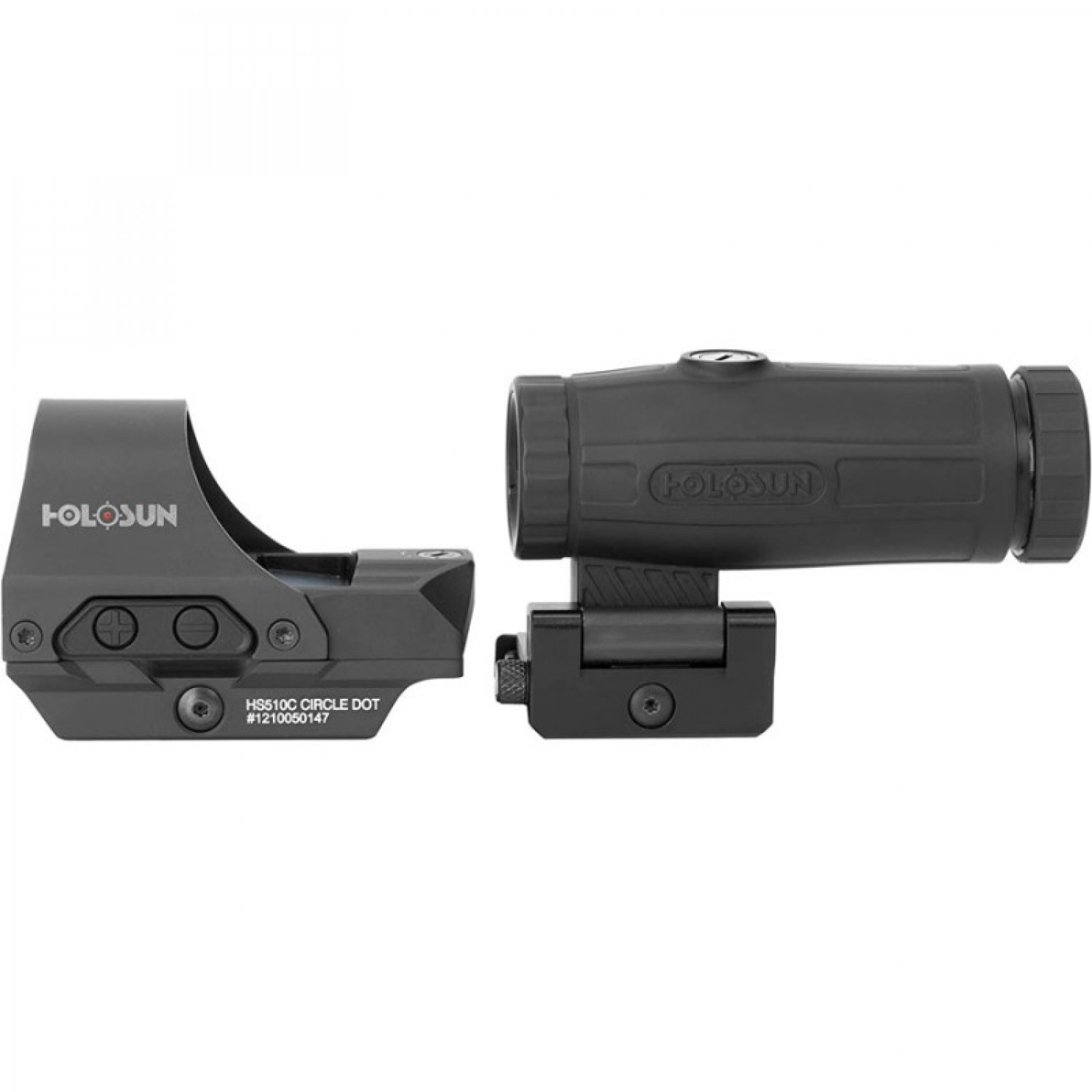 Коллиматорный прицел HOLOSUN HS510C и увеличитель HM3X (Combo Set)