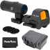 Коллиматорный прицел HOLOSUN HS510C и увеличитель HM3X (Combo Set) Коллиматорный прицел HOLOSUN HS510C и увеличитель HM3X (Combo Set)