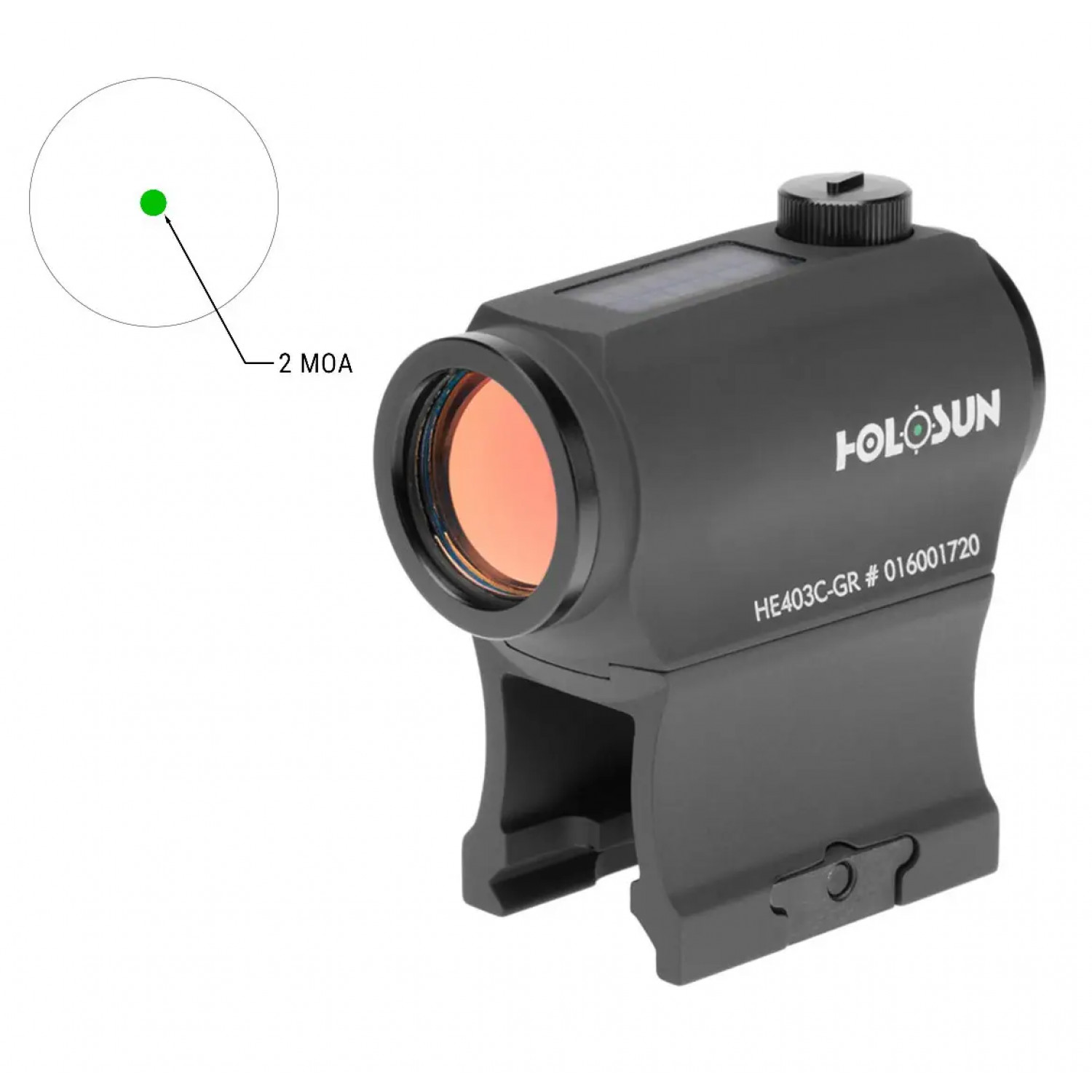 Коліматорний приціл HOLOSUN HE403C-GR