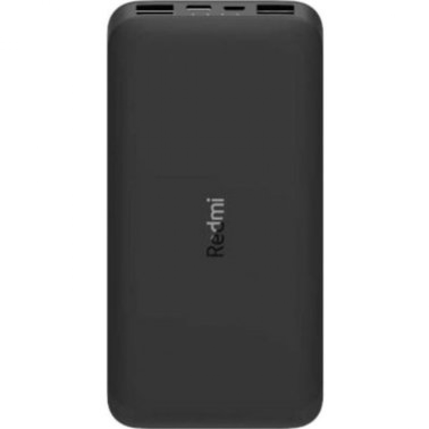 Портативный аккумулятор Xiaomi Redmi Power Bank 20000 mAh 2xUSB QC 3.0 18 W PB200LZM Black