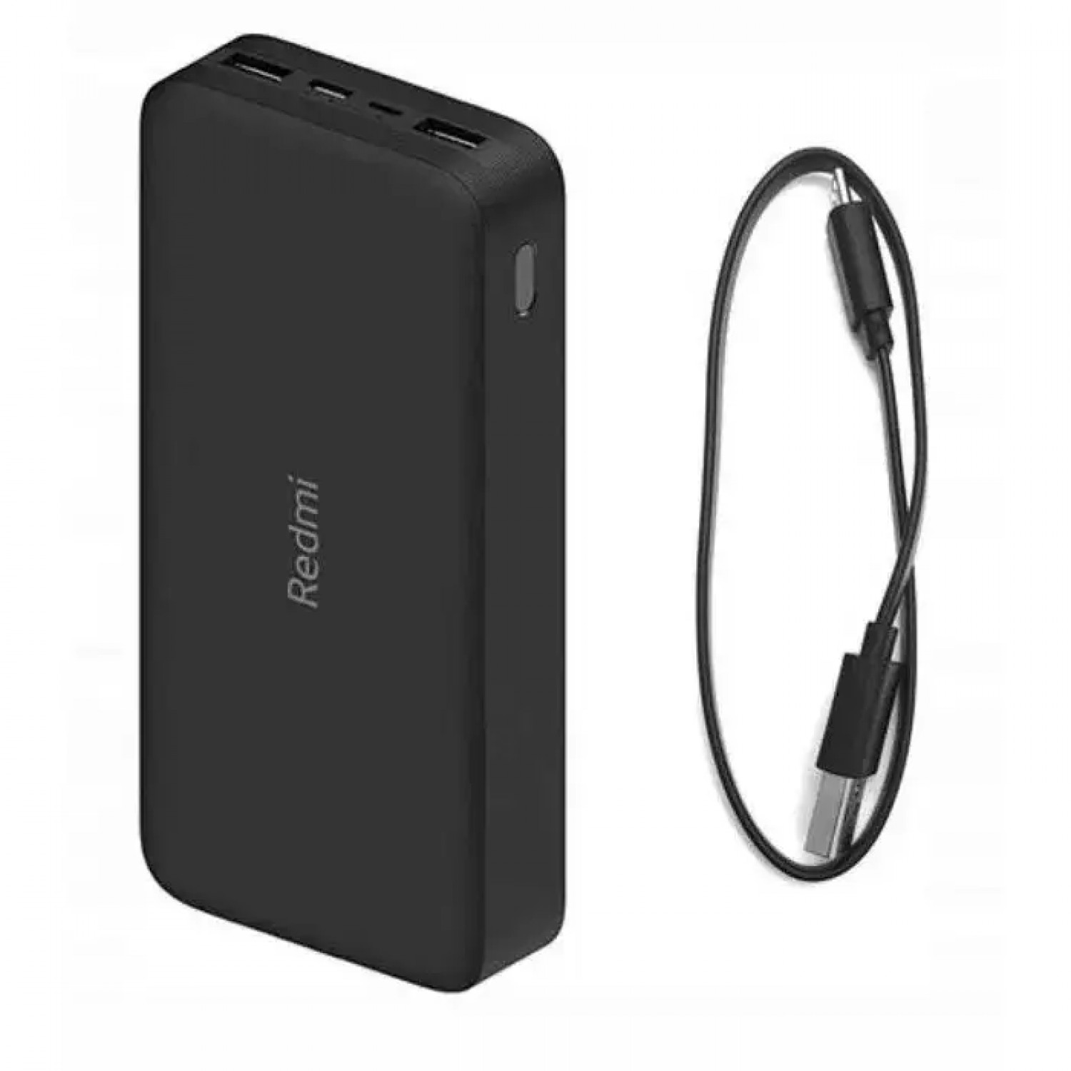 Портативний акумулятор Xiaomi Redmi Power Bank 20000 mAh 2xUSB QC 3.0 18 W PB200LZM Black