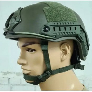 Шлем баллистический Fast Helmet IIIA ОЛИВА Пуленепробиваемая каска класс уровня IIIA