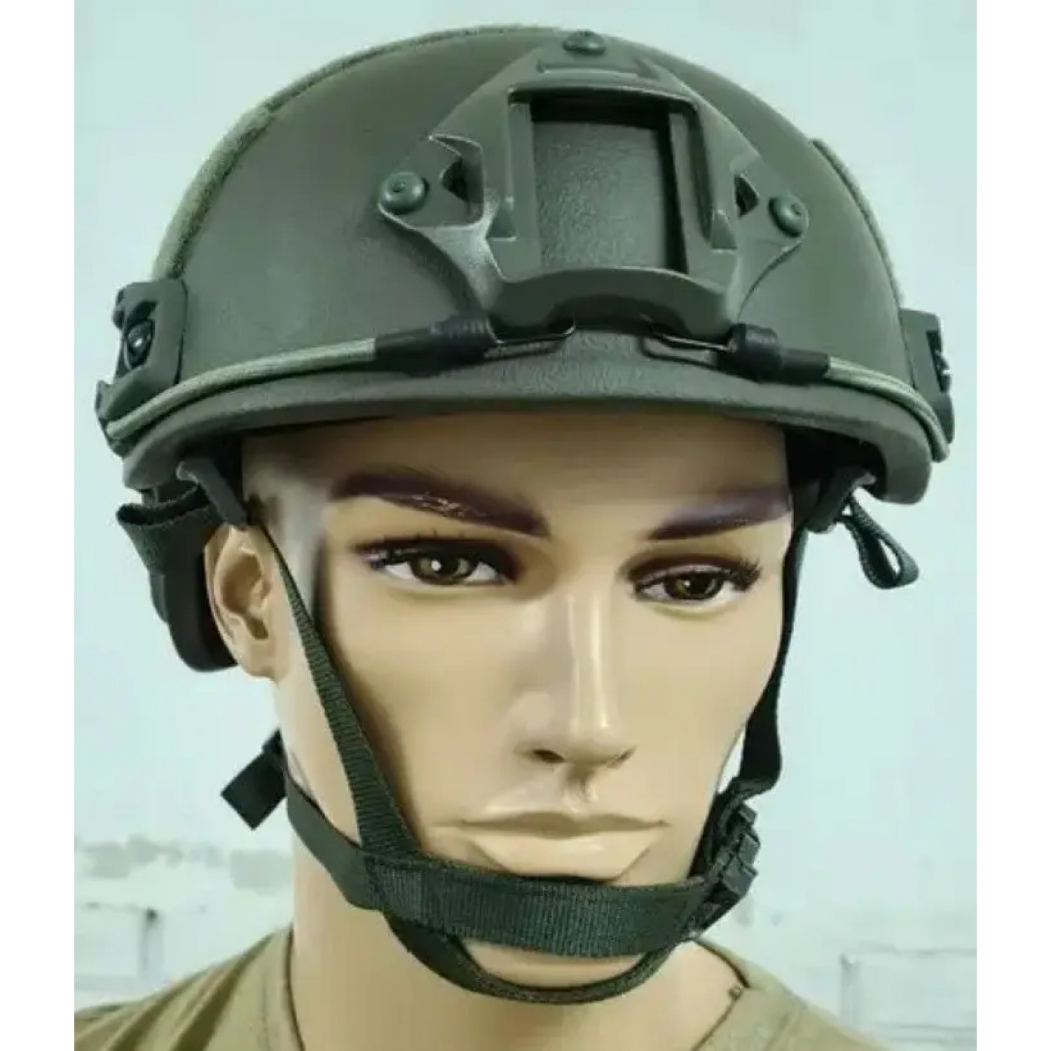 Шлем баллистический Fast Helmet IIIA ОЛИВА Пуленепробиваемая каска класс уровня IIIA