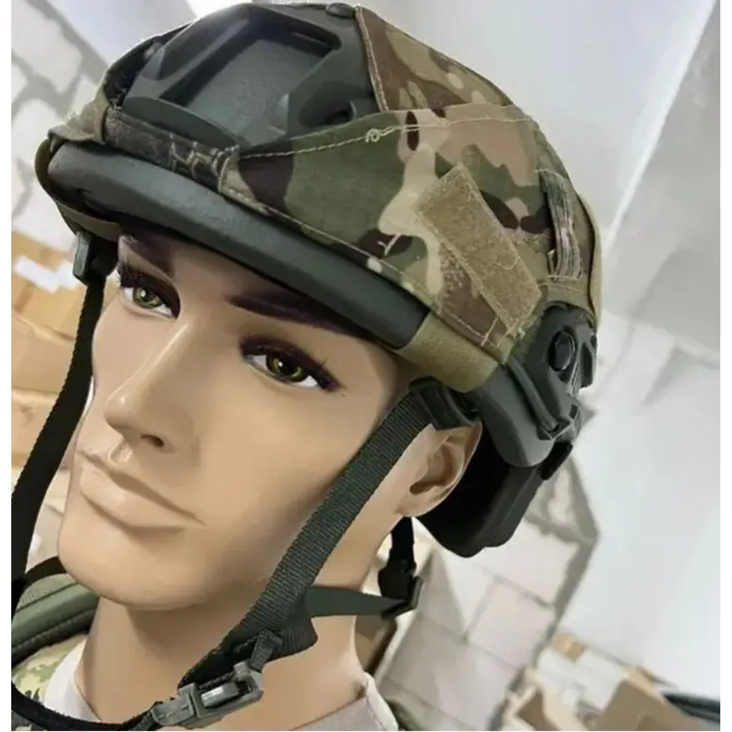 Шлем баллистический Fast Helmet IIIA ОЛИВА Пуленепробиваемая каска класс уровня IIIA