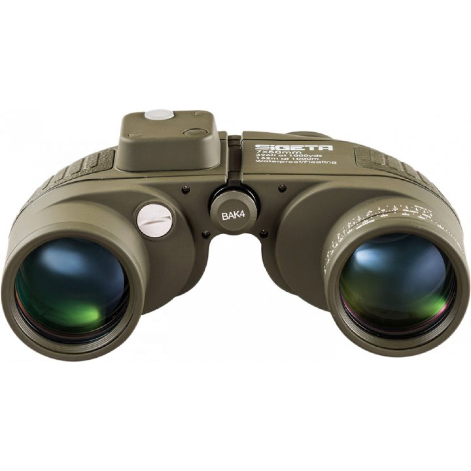 Бинокль SIGETA Admiral 7x50 Military floating/compass/reticle морской