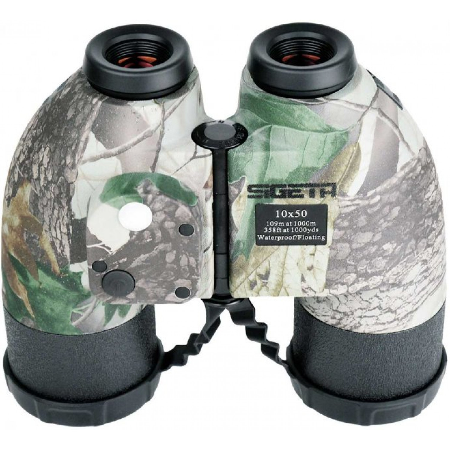 Бинокль SIGETA General 10x50 Camo floating/compass/reticle морской