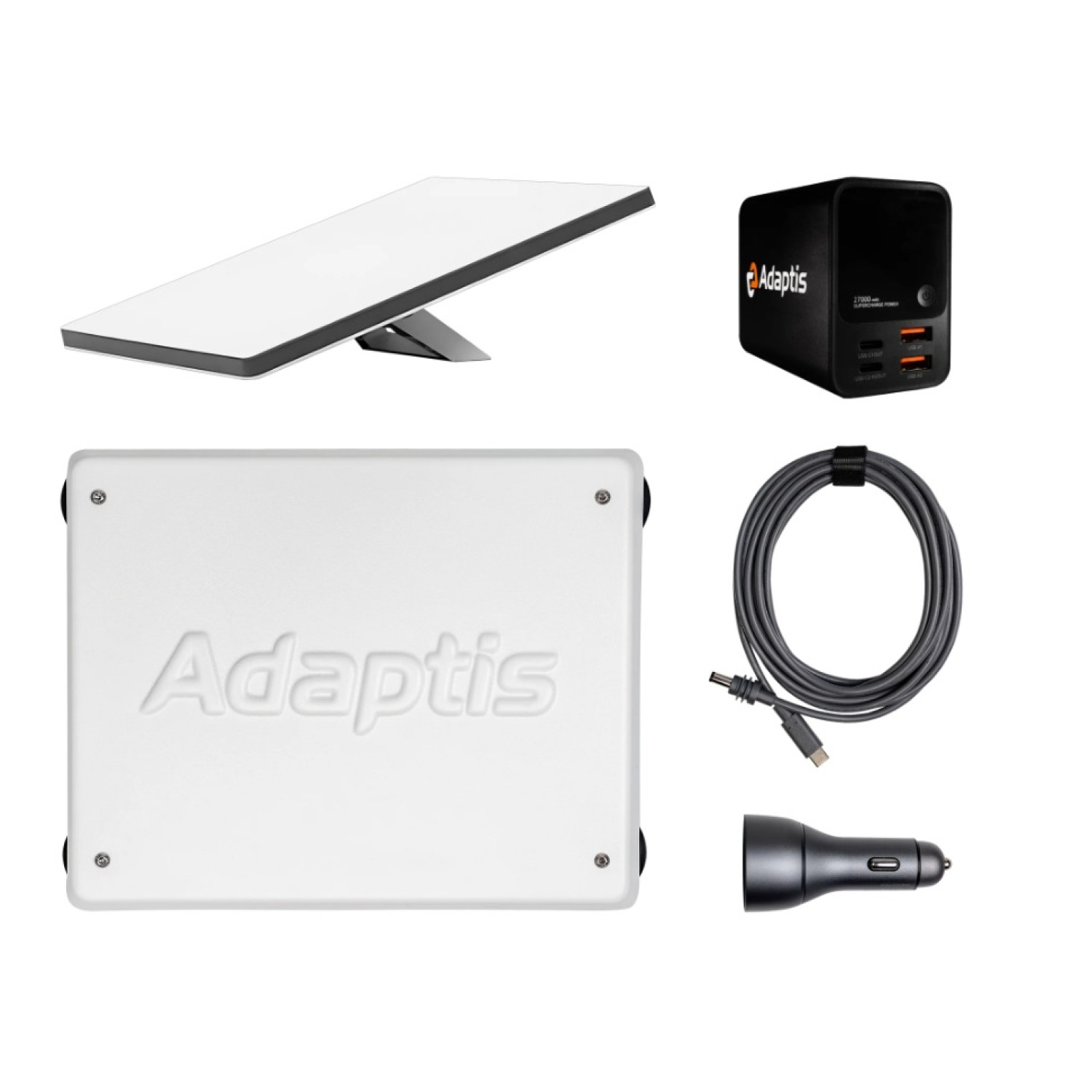 Набор: терминал Starlink Mini + Корпус Adaptis MiniKit + Кабель Type-C + Павербанк + Прикуриватель
