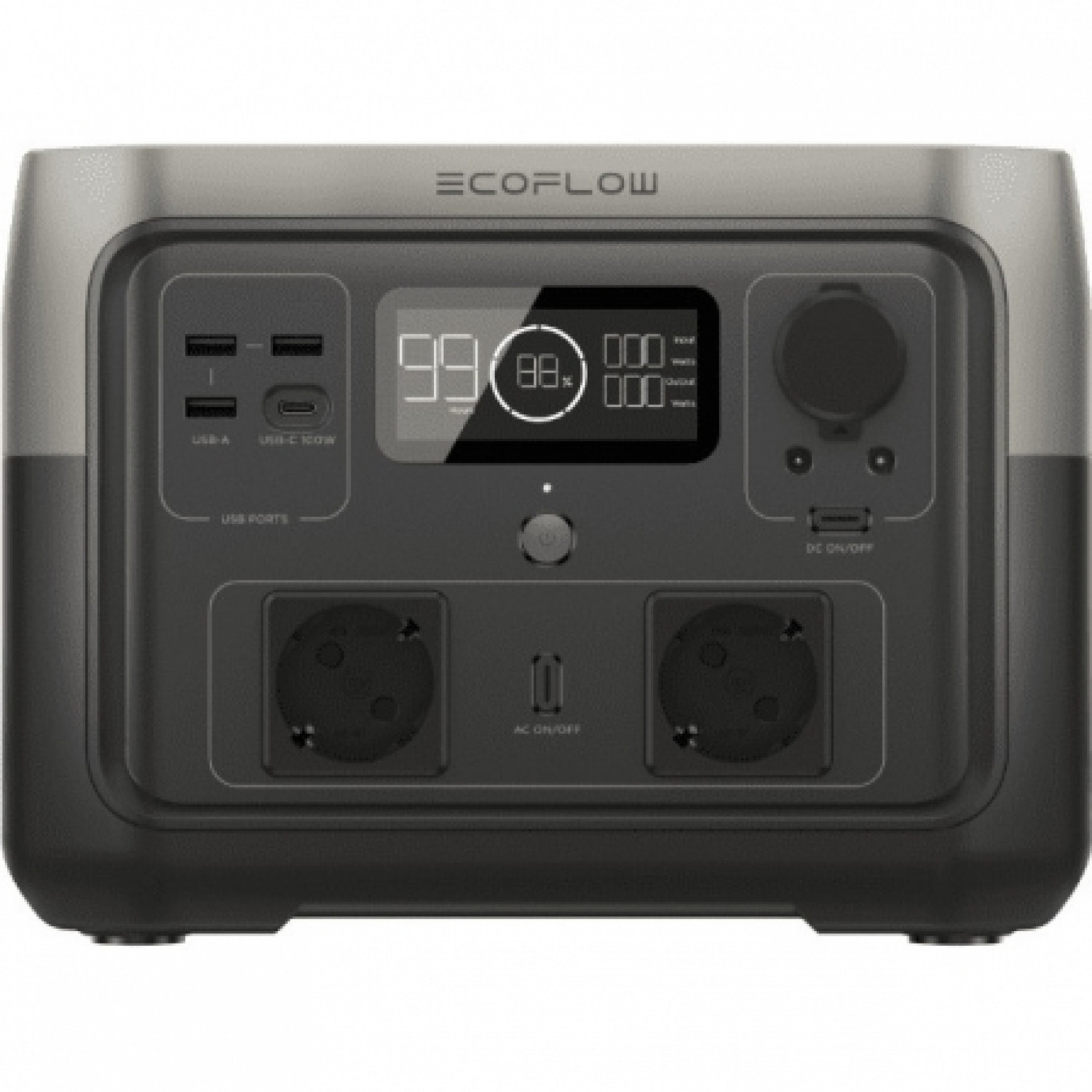 Портативна зарядна станція EcoFlow RIVER 2 MAX