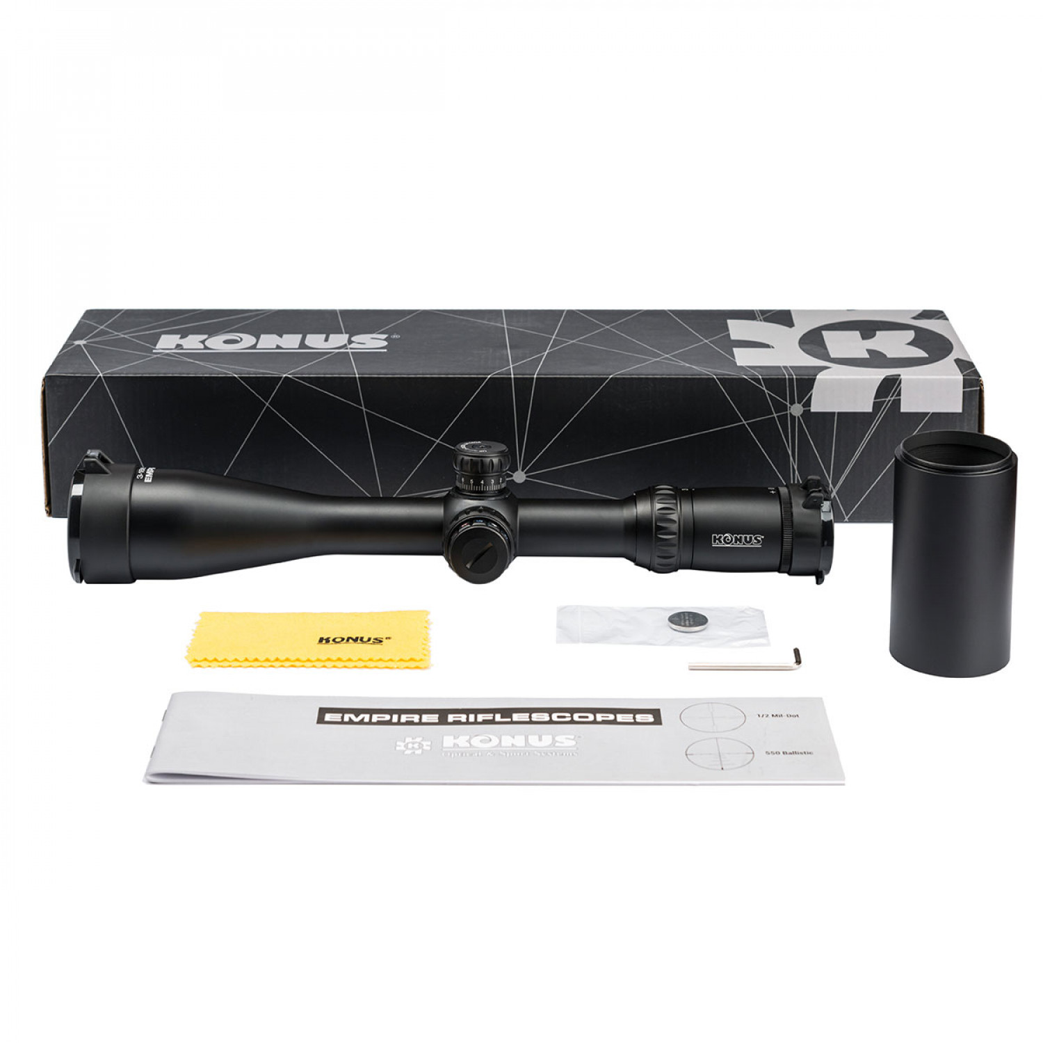 Оптический прицел KONUS EMPIRE 3-18x50 550 BDC IR