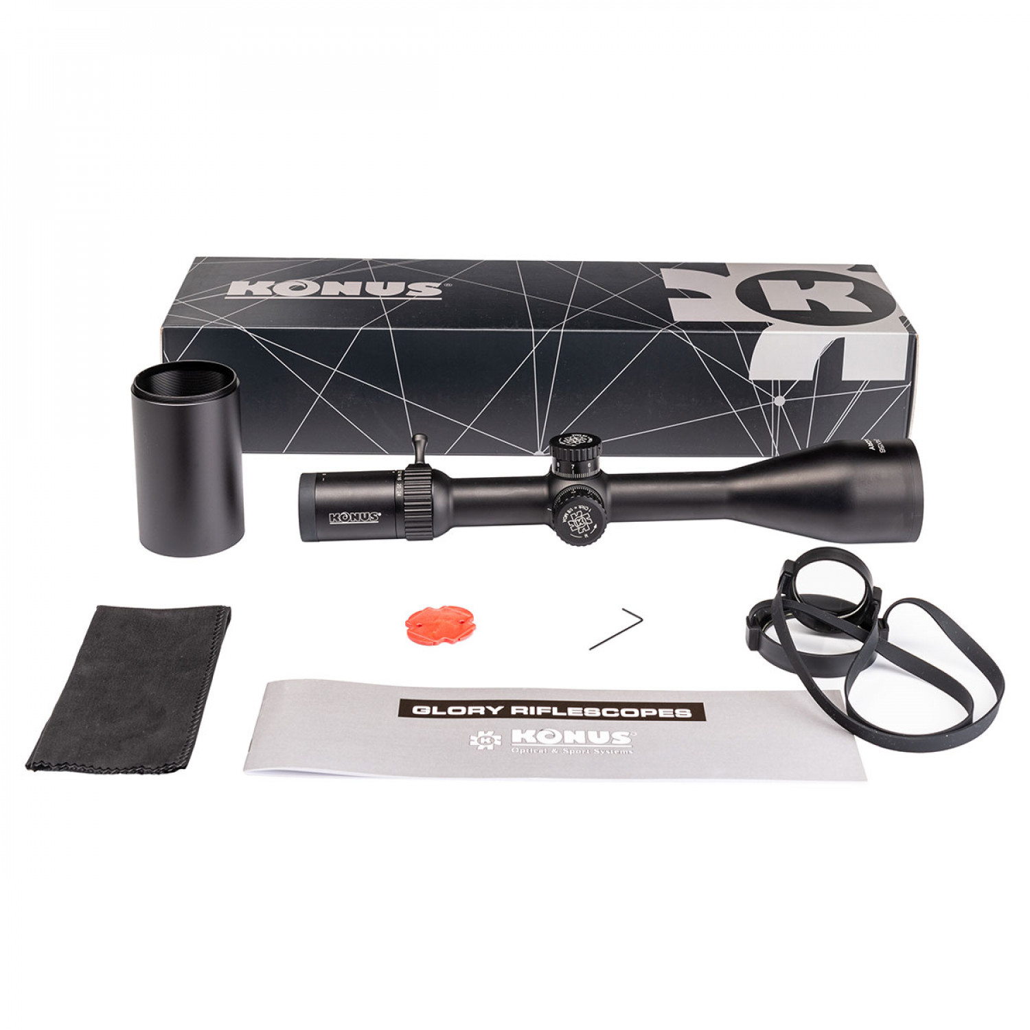 Оптический прицел KONUS GLORY 3-24x56 Fine Crosshair IR