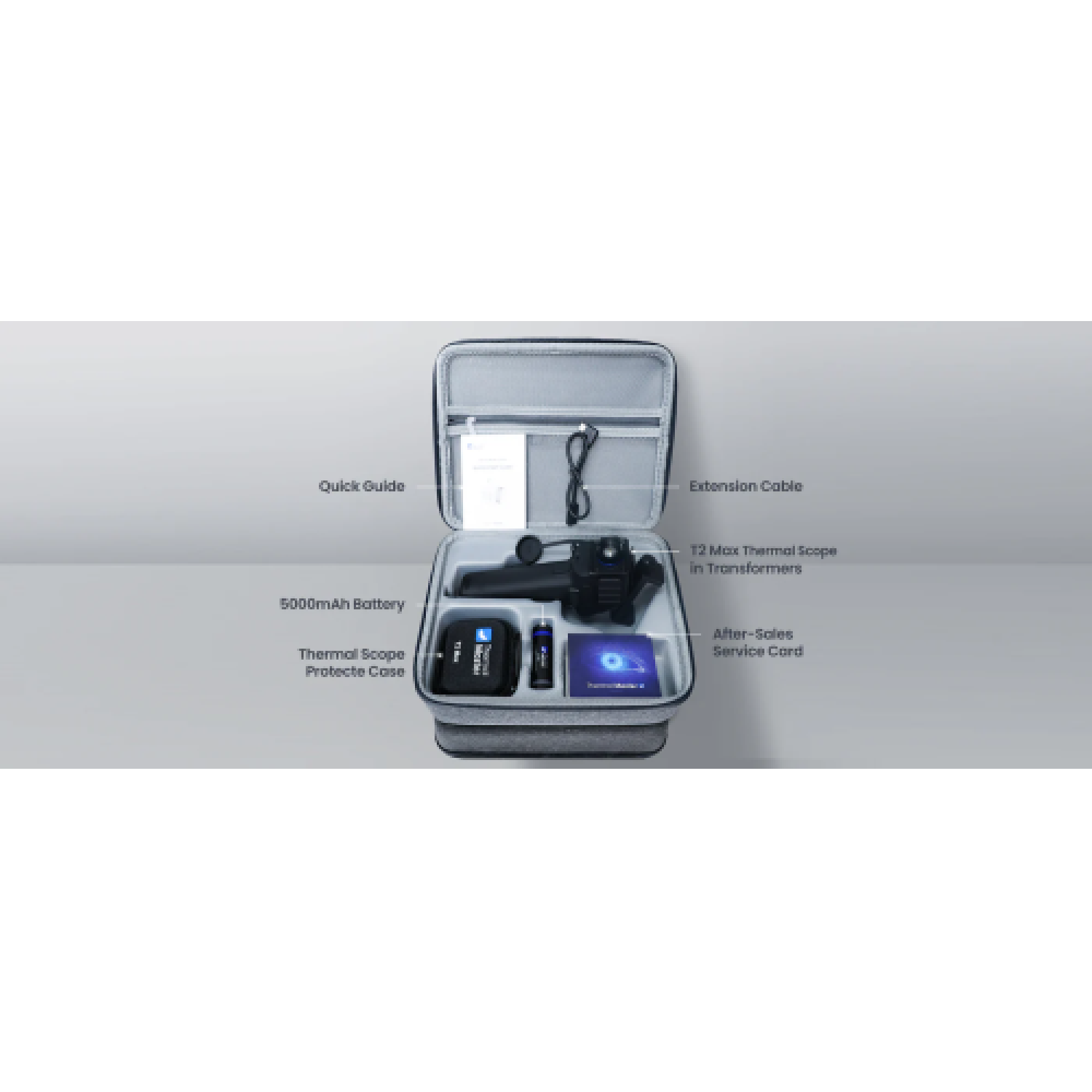 Тепловизор для смартфона Thermal Master T2 Max (1490 м, 15 мм, Android Type-C)