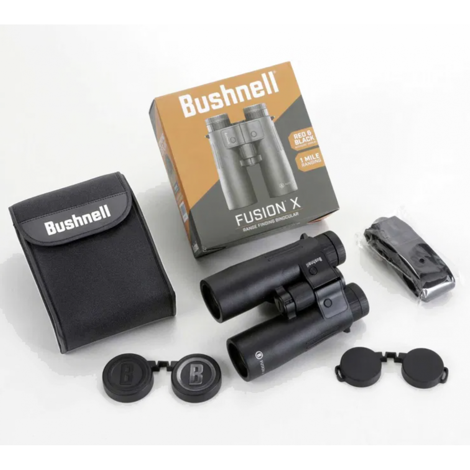 Бинокль с дальномером BUSHNELL FUSION X 10X42