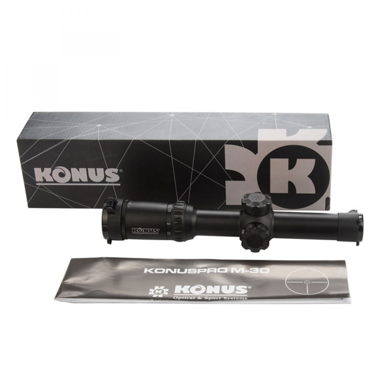 Оптический прицел KONUS Pro M-30 1-4x24