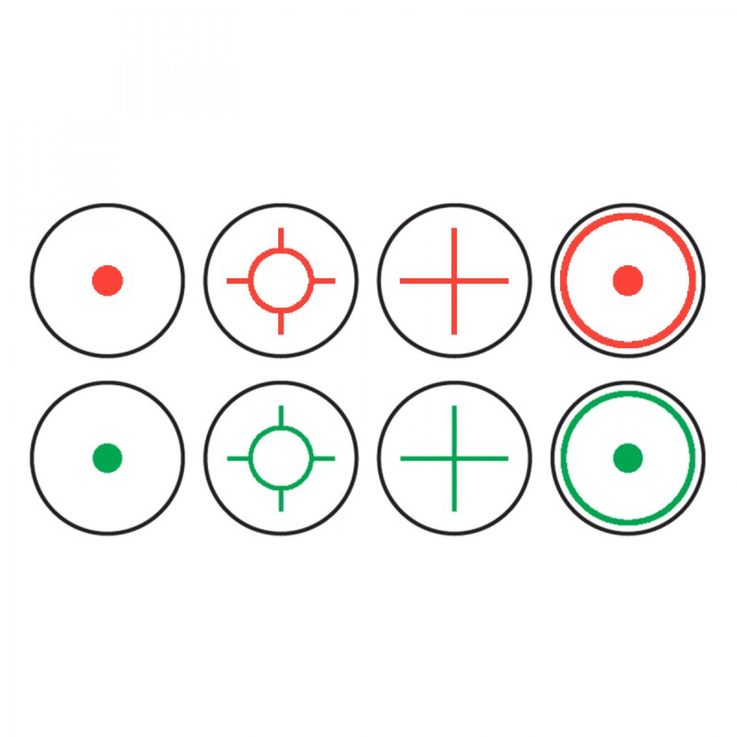 Коллиматорный прицел KONUS Sight Red/Green Dot