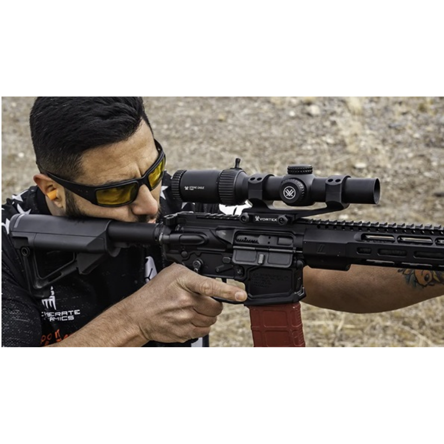 Оптический прицел VORTEX Strike Eagle 1-8X24 AR-BDC3 (MOA) (SE-1824-2)