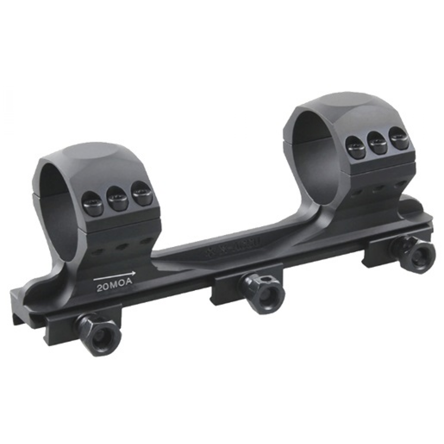 Моноблок VECTOR Optics X-Accu. 34mm. Medium. Picatinny. 20MOA (SCTM-61)