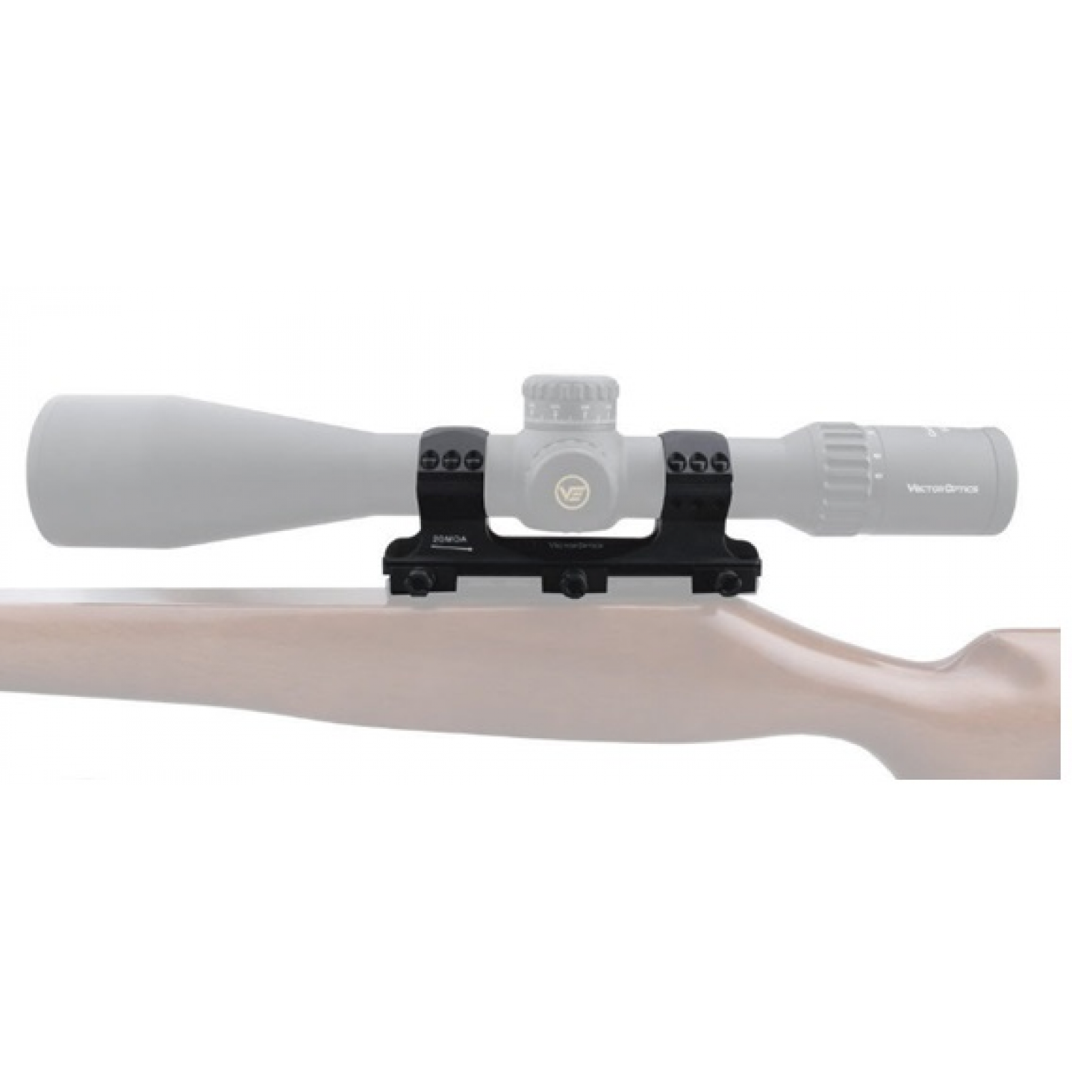 Моноблок VECTOR Optics X-Accu. 34mm. Medium. Picatinny. 20MOA (SCTM-61)