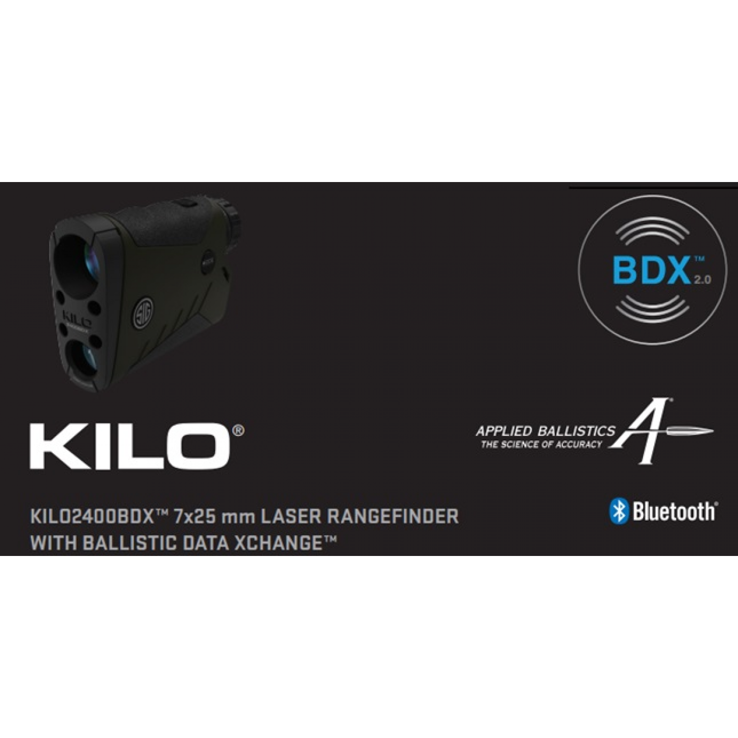Лазерный дальномер SIG SAUER KILO2400BDX 7x25