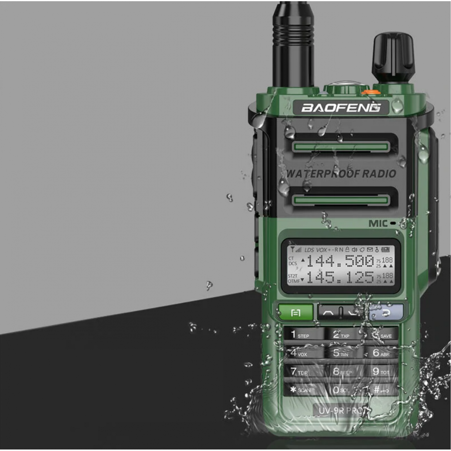Рация BAOFENG UV-9R Pro c влагозащитой