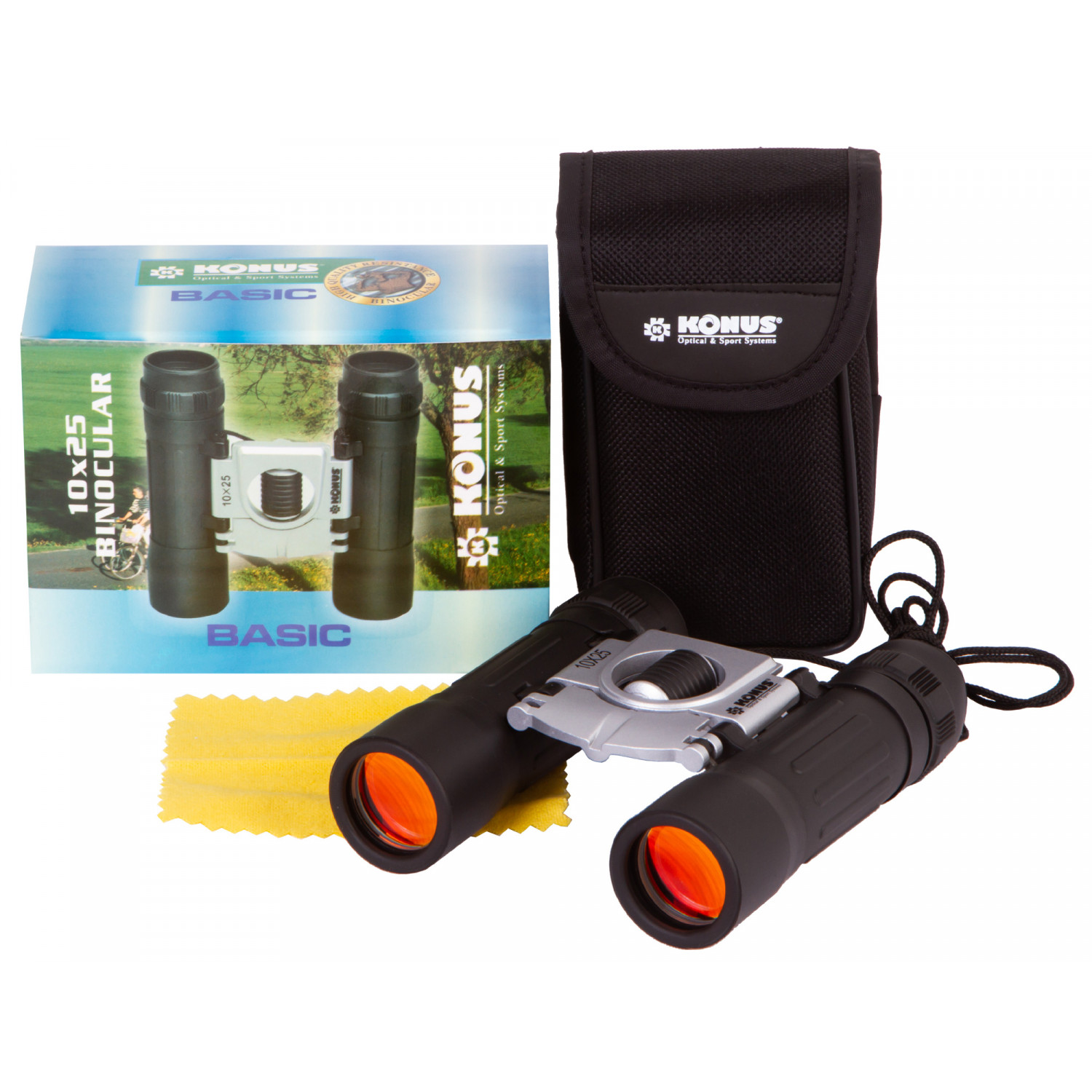 Бинокль KONUS Basic 10x25