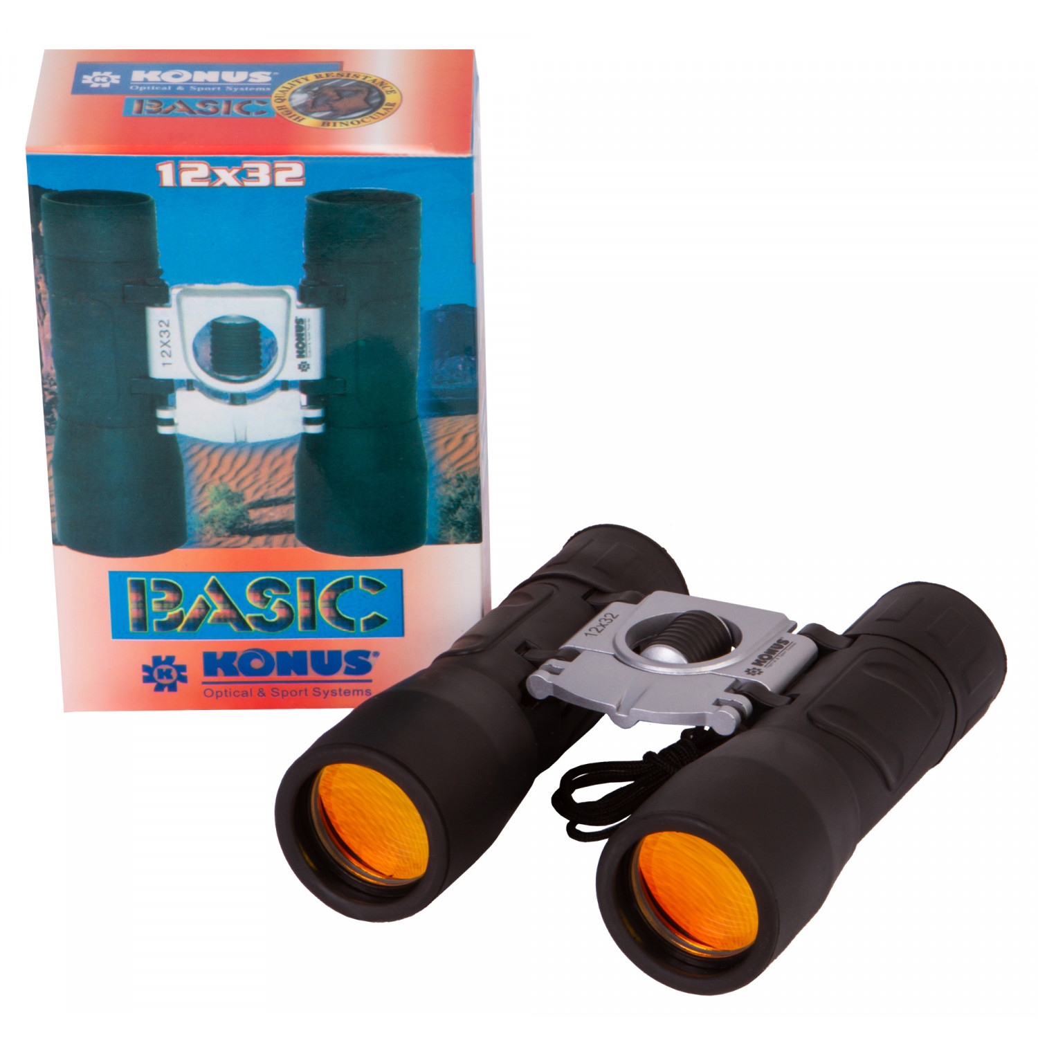 Бинокль KONUS Basic 12x32