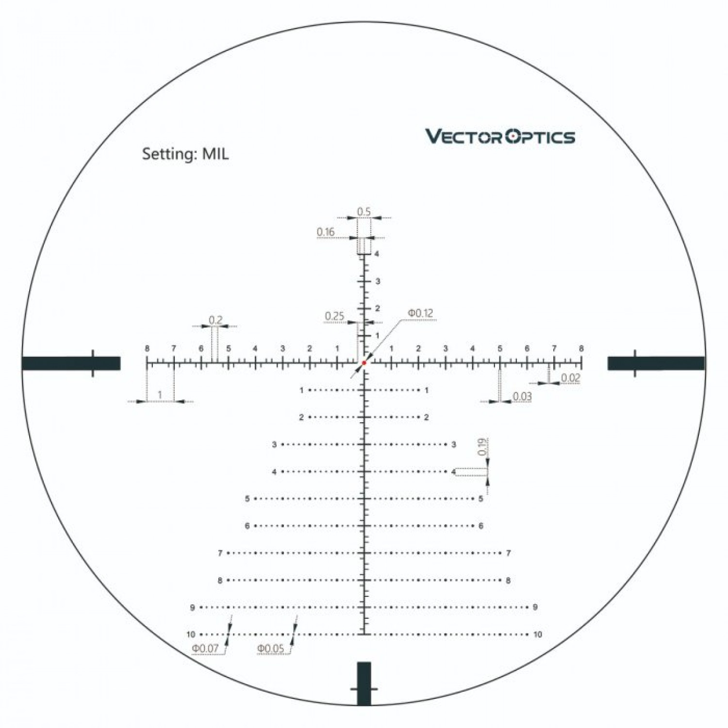 Оптический прицел VECTOR Optics Continental 34MM 5-30X56 FFP