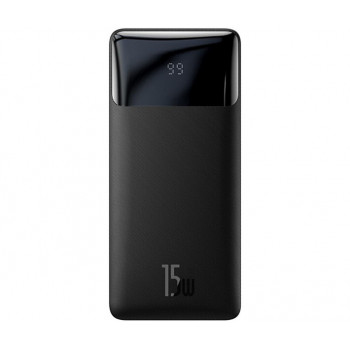 Портативний акумулятор BASEUS Bipow Digital 15W 20000mAh - Black