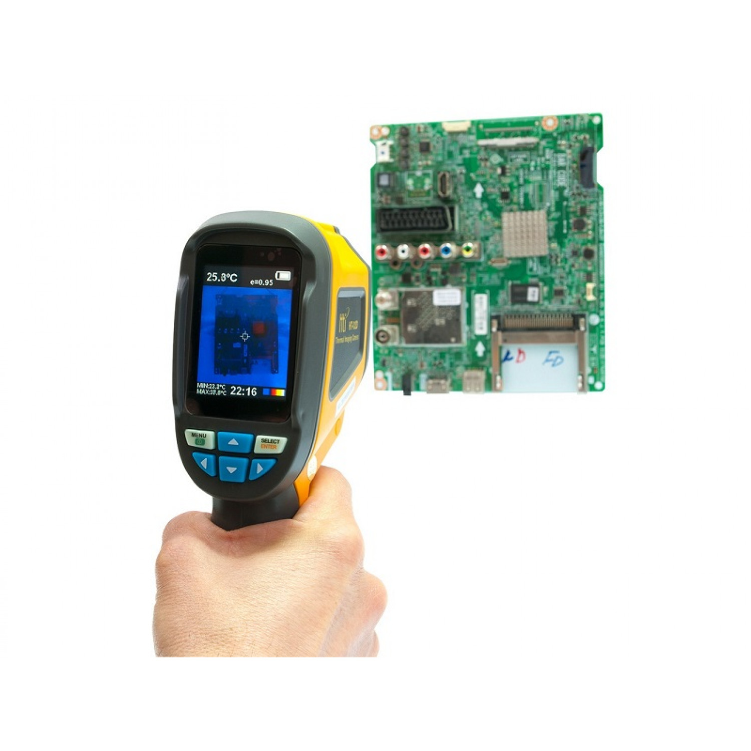 Тепловизор для энергоаудита XINTEST HT-02D