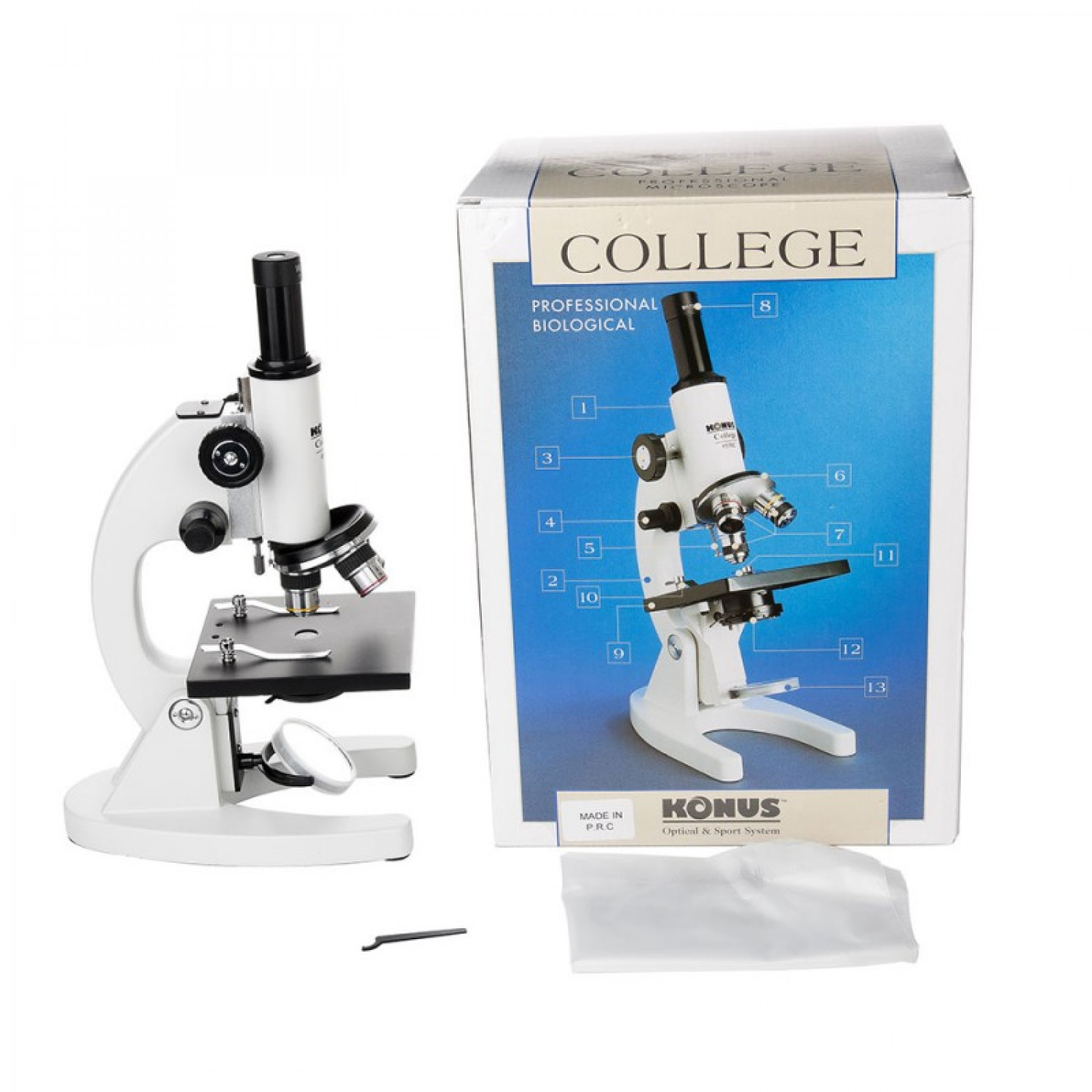 Мікроскоп KONUS College 600x