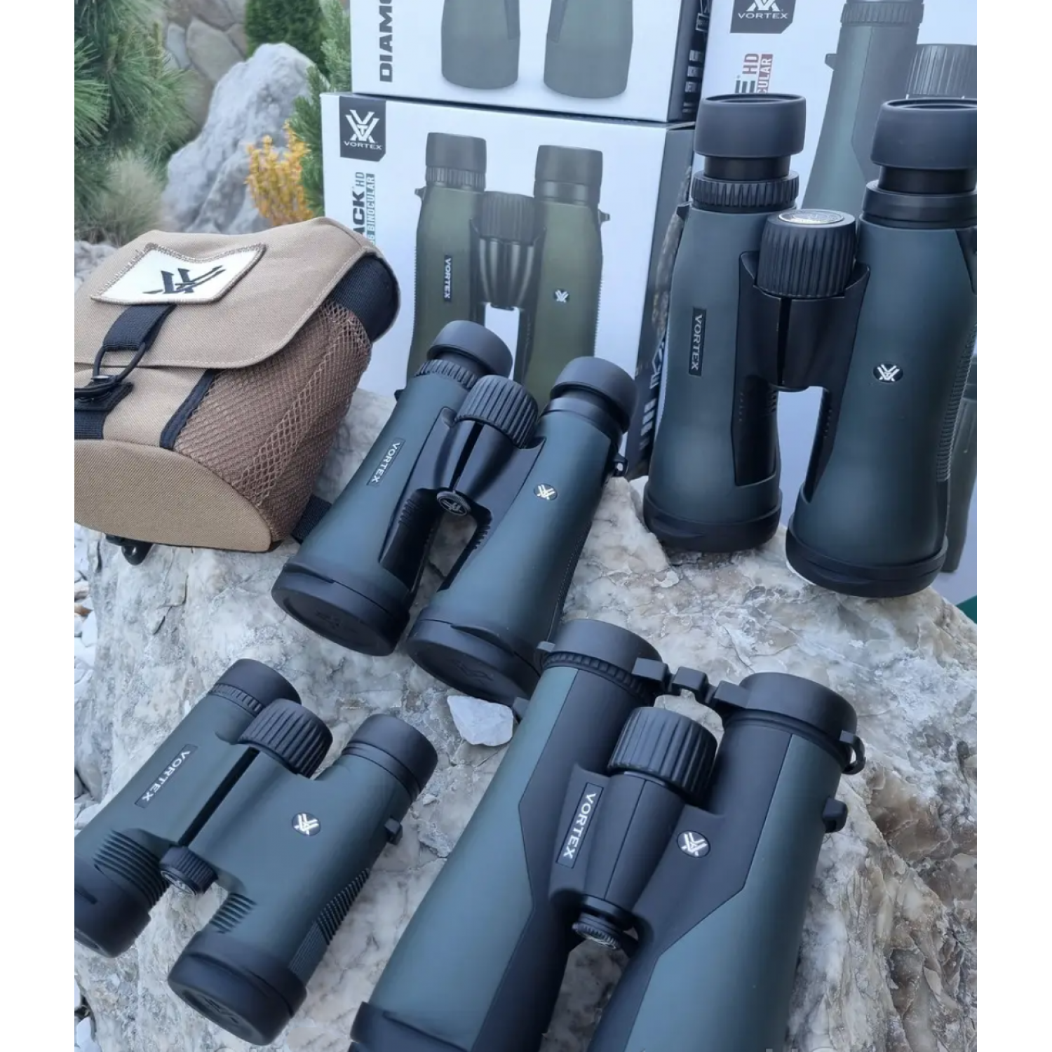 Бинокль VORTEX Diamondback HD 12x50