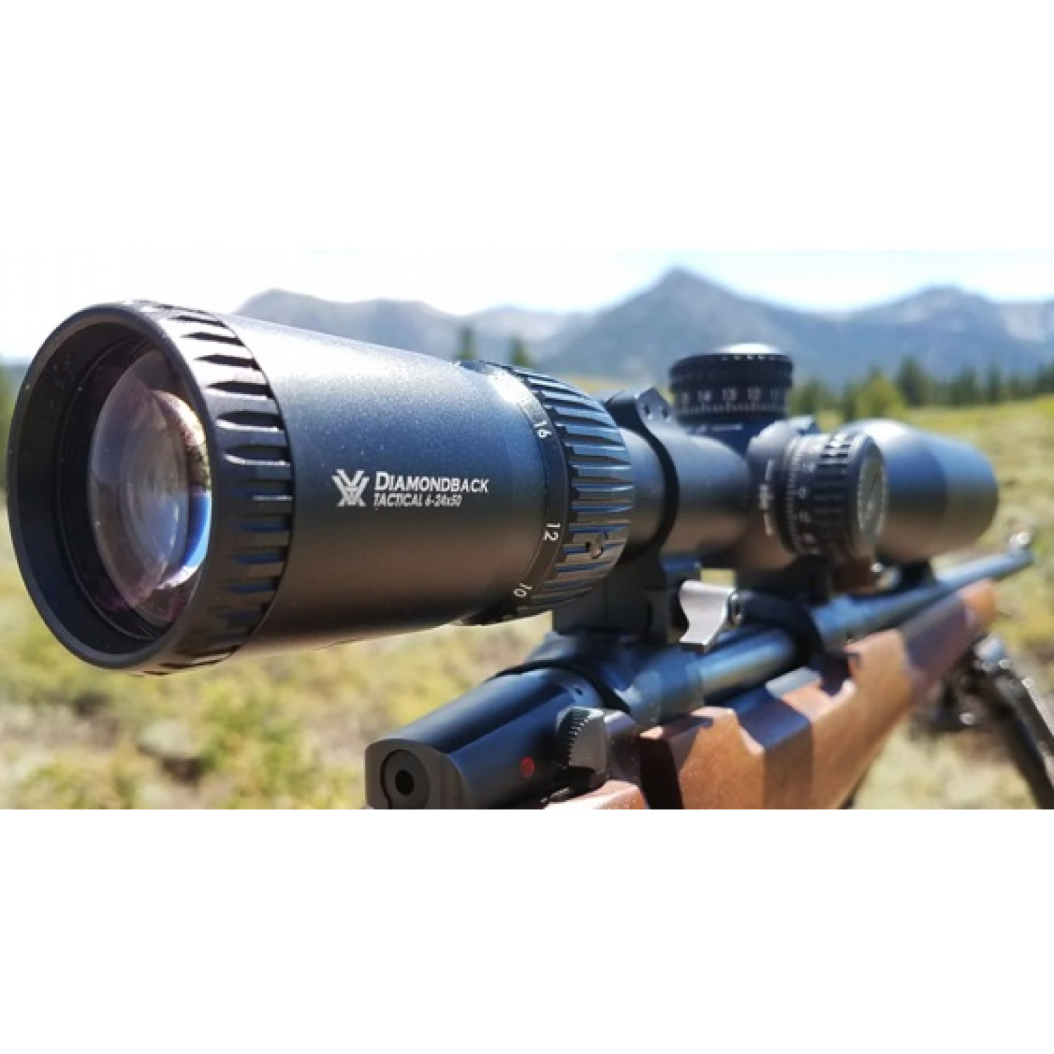 Оптичний приціл VECTOR Diamondback Tactical 6-24X50 FFP EBR-2C (MRAD) (DBK-10029)