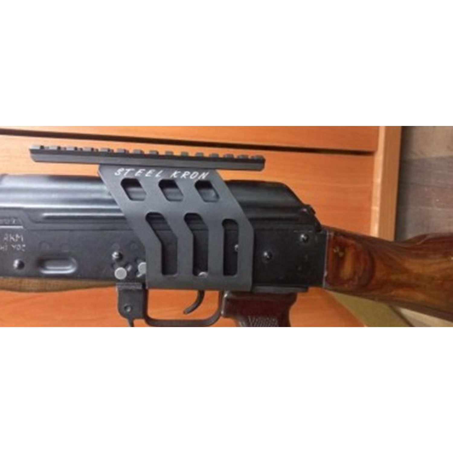 Бічний кронштейн STEEL KRON для АК 47/АК 74 із планкою Weaver