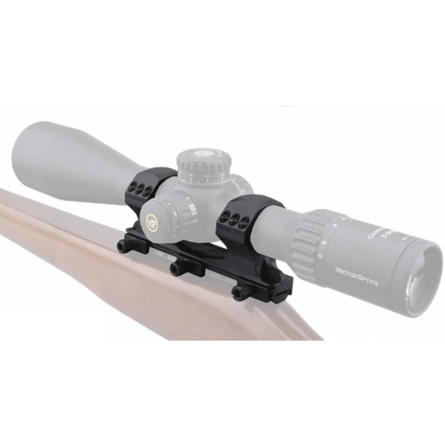 Моноблок VECTOR Optics X-Accu. 34mm. Medium. Picatinny (SCTM-60)
