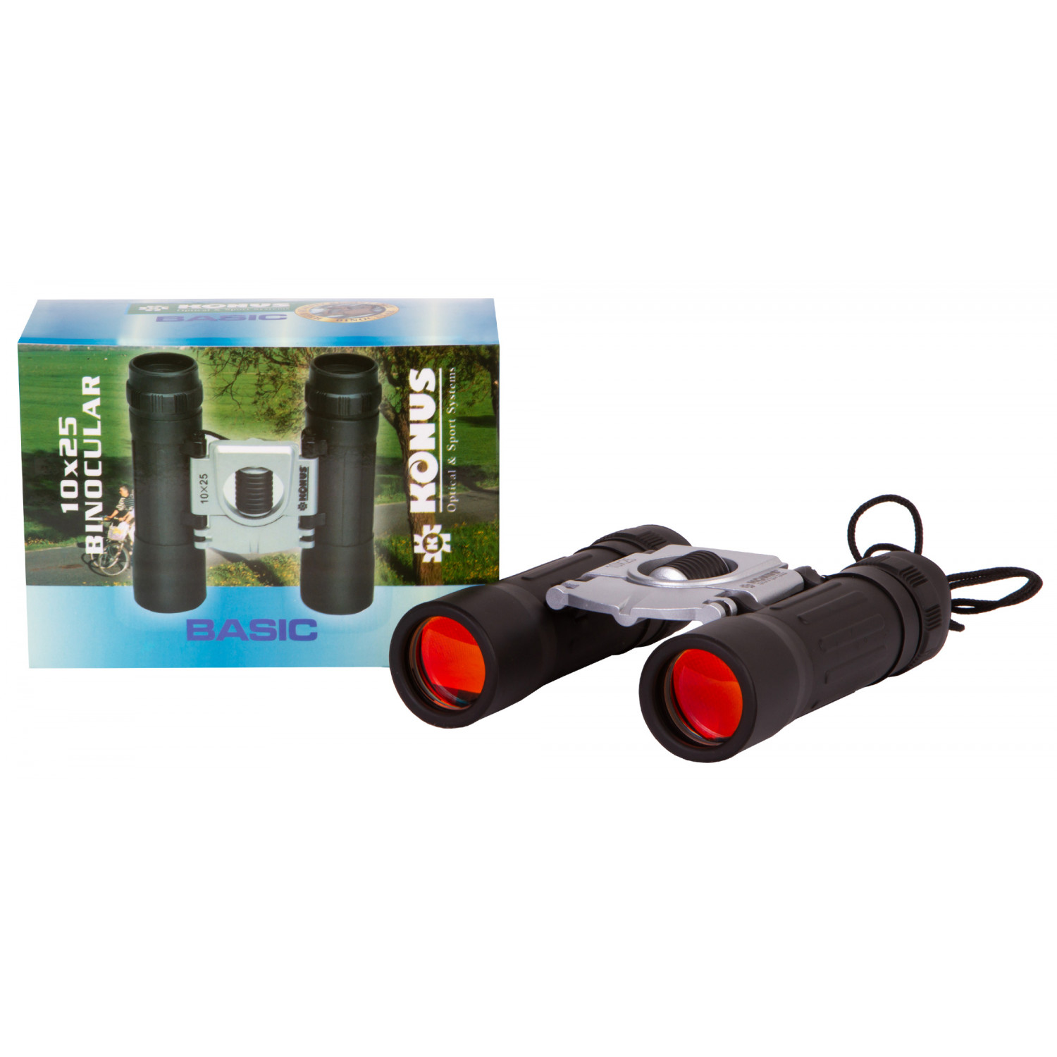 Бінокль KONUS Basic 10x25