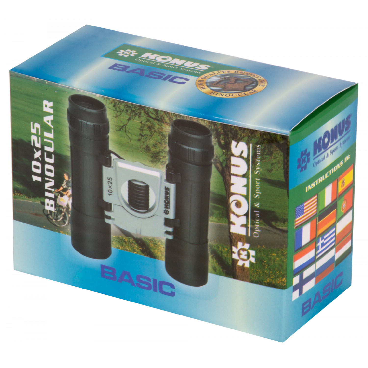 Бінокль KONUS Basic 10x25