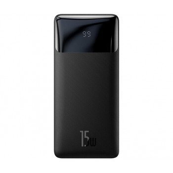 Портативный аккумулятор BASEUS Bipow Digital 15W 20000mAh - Black