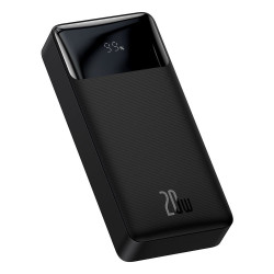 Портативний акумулятор BASEUS Bipow Digital Display 30000 mAh 20 W Black