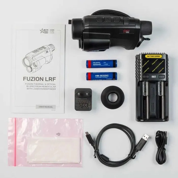 Тепловізійний монокуляр AGM Fuzion LRF TM50-640 Тепловізор AGM Fuzion LRF TM50-640